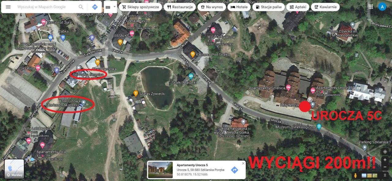Apartament Urocza Przy Wyciagu Ski Arena Szklarska Poreba Luaran gambar